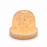 Alabaster tea light holder