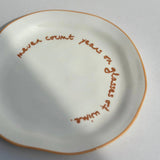 Never Count Years - Plate