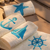 Nautical Guest Towels - Set of 4
