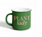 Plant Lady - Ceramic Campfire Style Mug