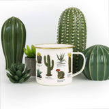 Enamel Cacti Mug