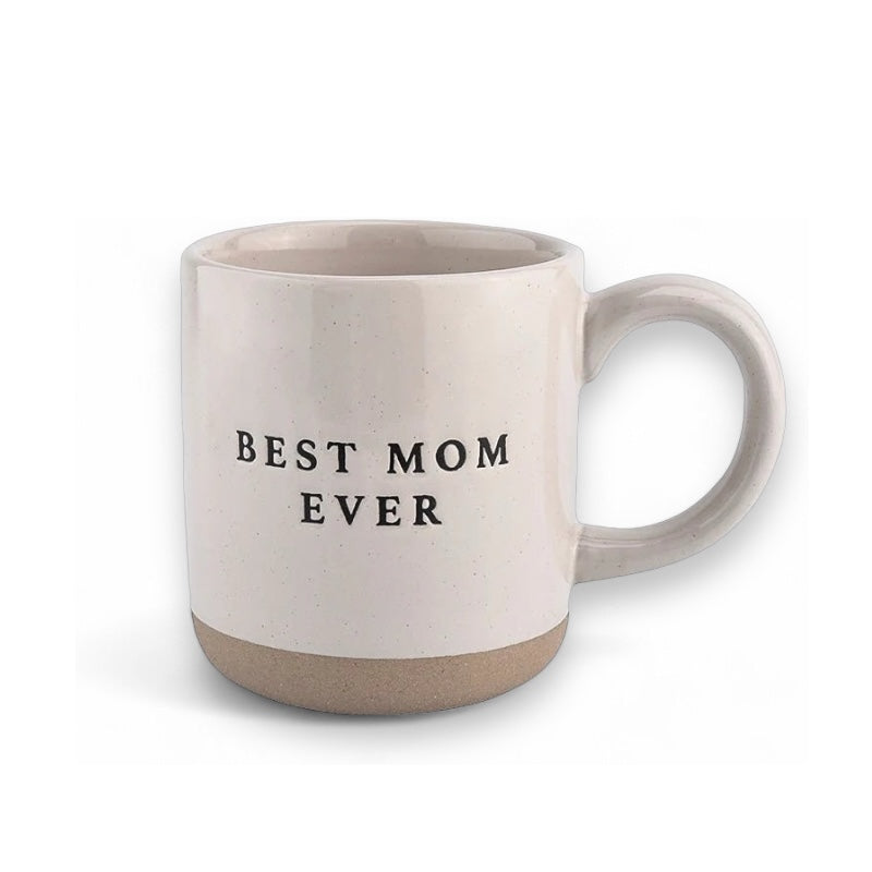 Best Mom Ever - Stoneware Coffee Mug