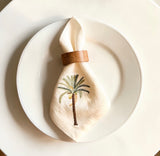 Wooden Napkin Ring Set of 2
