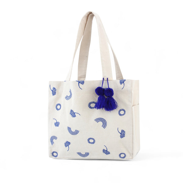 Blue Breeze Beach Bag