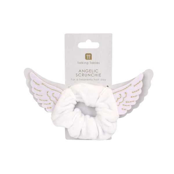Botanical Mistletoe Angel Hair Scrunchie
