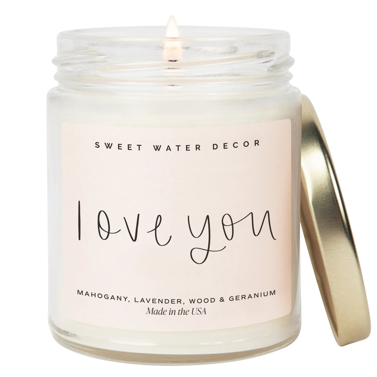 Love You Candle