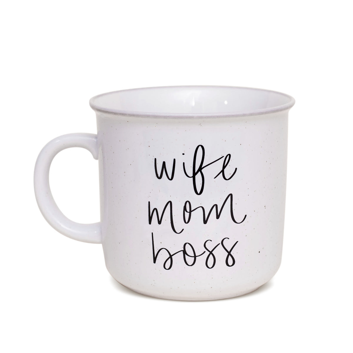 Wife Mom Boss - Stoneware Mug