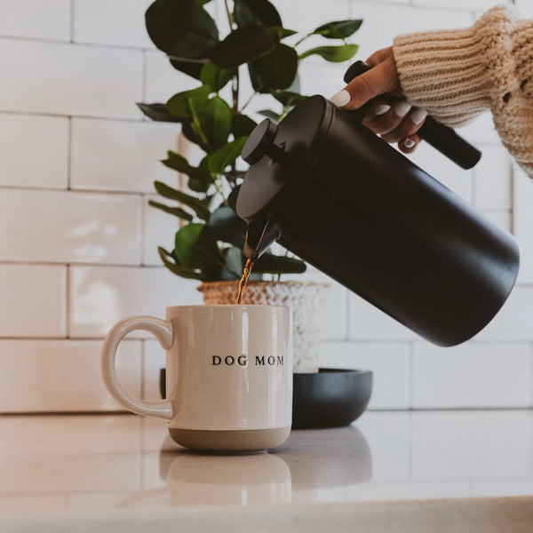 Dog Mom - Stoneware Coffee Mug