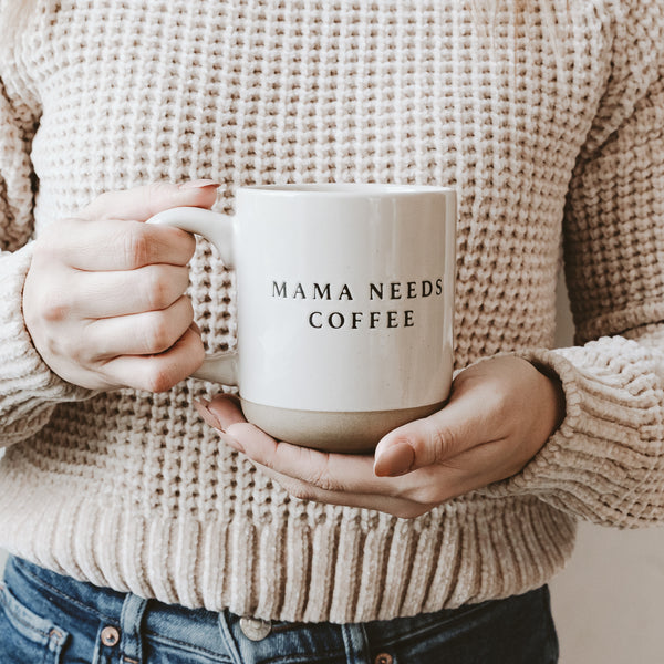 Mama Needs Coffee - Stoneware Mug