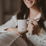 Heart - Stoneware Coffee Mug