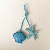Shell Charm Keychain