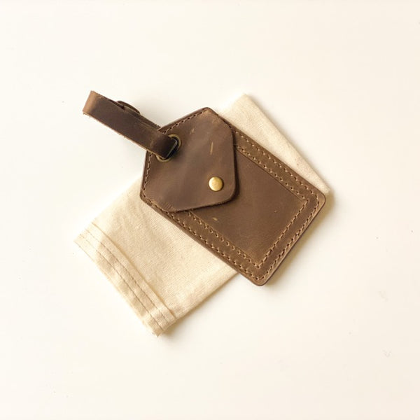 Leather Travel Tag