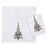 Peaceful Christmas Guest Towel Set of 2