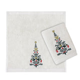 Peaceful Christmas Guest Towel Set of 2