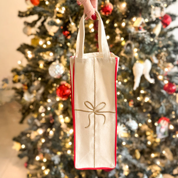 Ribbon Bottle Bag