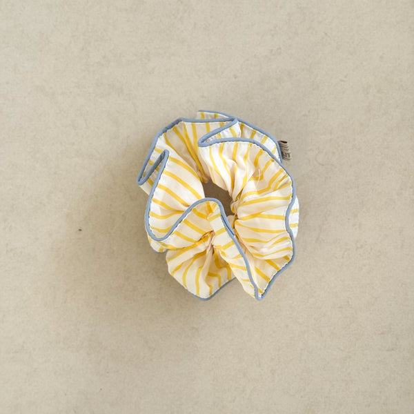 Stripe Scrunchie Yellow