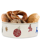 Festive Ornaments Bread Basket