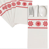 Snowfall Cutlery  Sleeve Set of 6