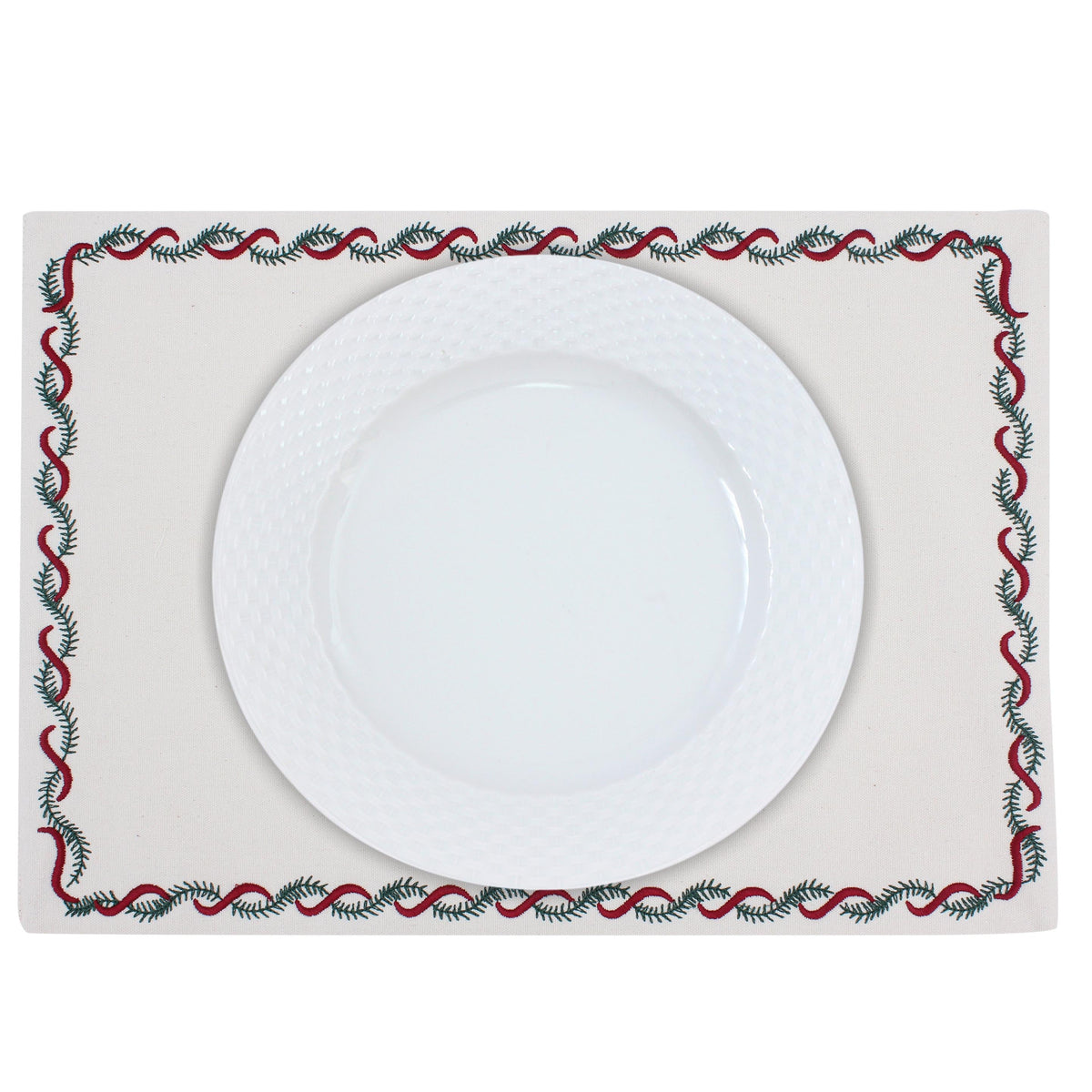Christmas Garland Placemat Set of 6