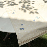 Bird and Flowers Table Runner