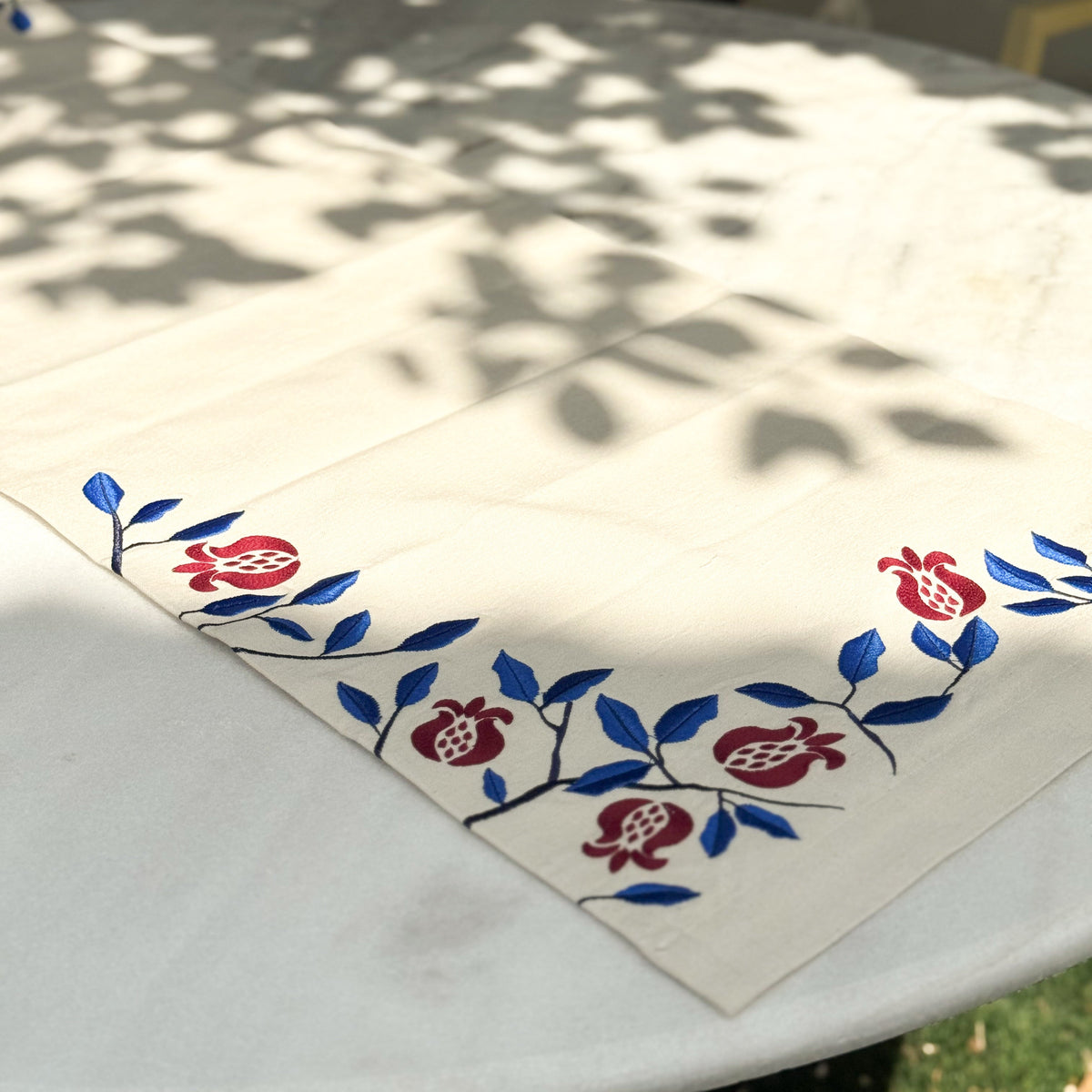 Pomegranate Field Table Runner