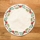 Winterberry Round Placemat - Set Of 2