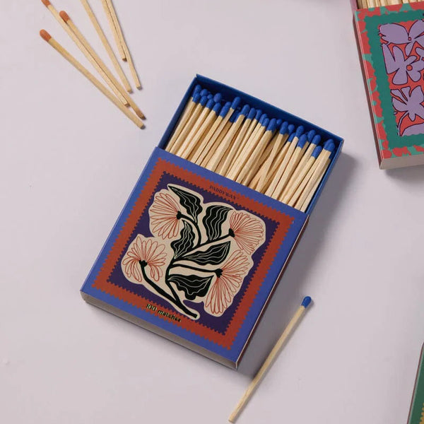 Jumbo Boxed Matches - Floral