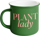 Plant Lady - Ceramic Campfire Style Mug