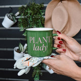 Plant Lady - Ceramic Campfire Style Mug