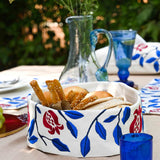 Pomegranate Field Bread Basket
