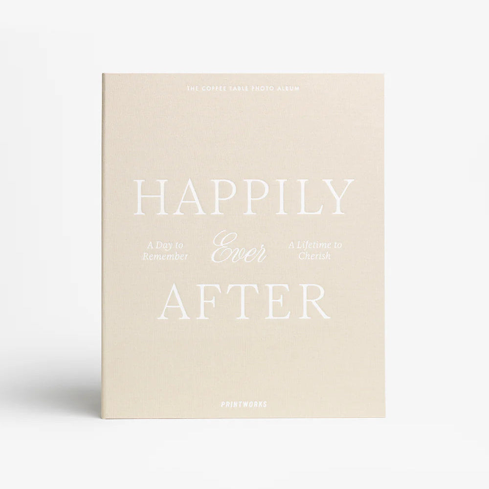 Wedding Album - Happily Ever After, Beige