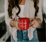 Warm and Cozy - Campfire Coffee Mug