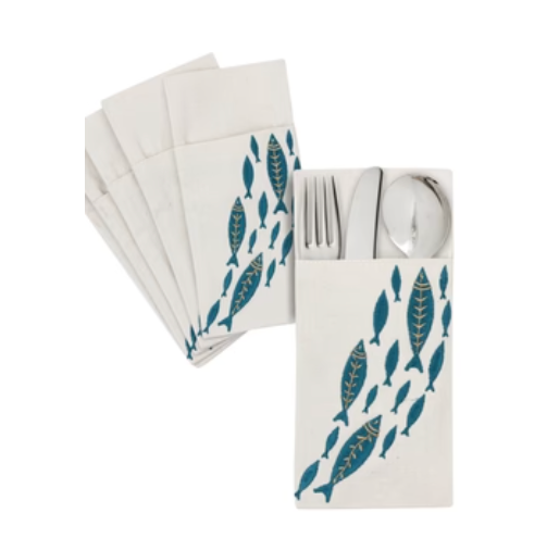 Marine Melody Cutlery  Sleeve Sets of 6