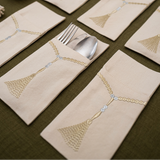 Sebha Cutlery Set of 6- Gold