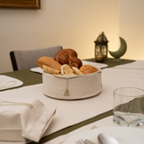 Sebha Bread Basket -Gold