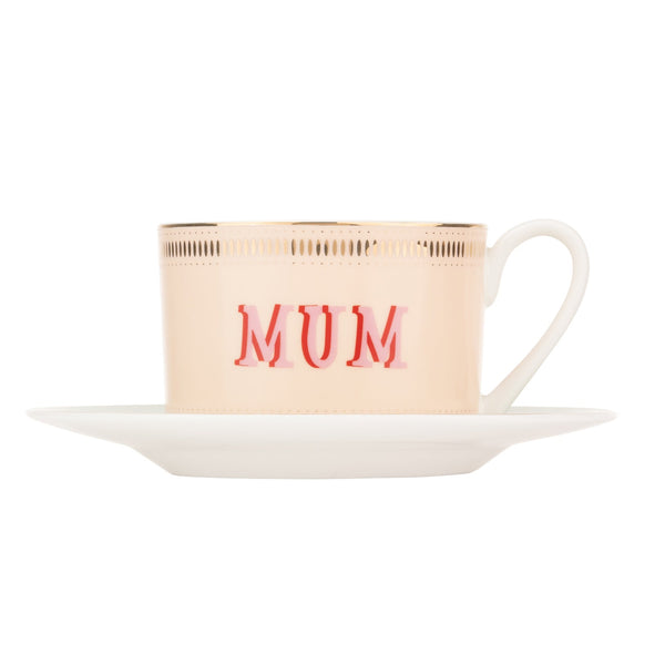 Mum Teacup & Saucer