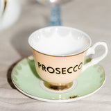 Prosecco Teacup & Saucer