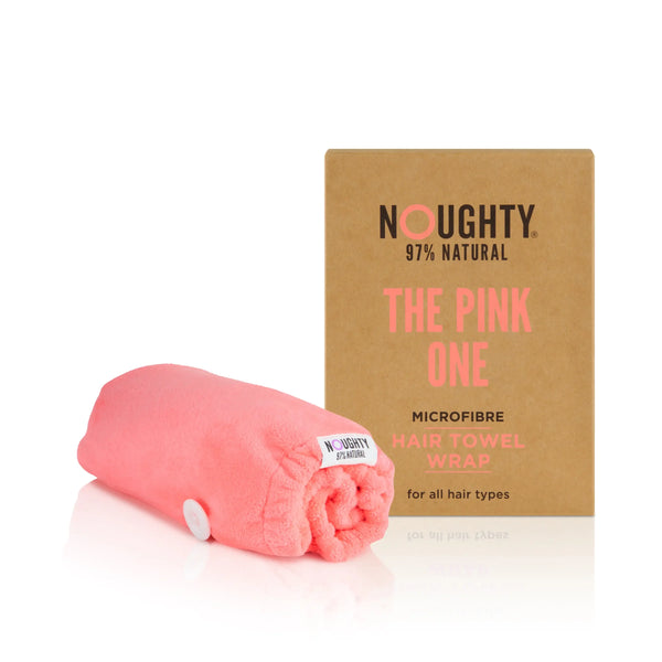 Noughty Hair Towel - Pink