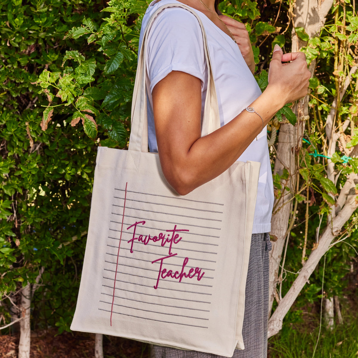 Favorite Teacher Tote Bag