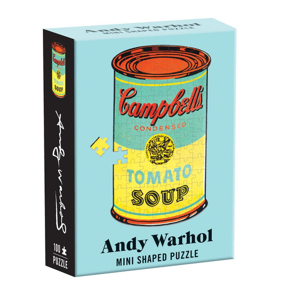 Andy Warhol Mini Shaped Puzzle - Campbells Soup