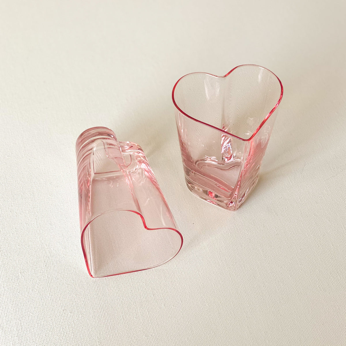 Heart Tumbler Glass - 1pc