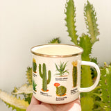 Enamel Cacti Mug