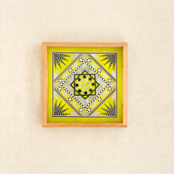 Arabesque Tray - Yellow