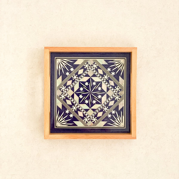 Arabesque Tray - Blue