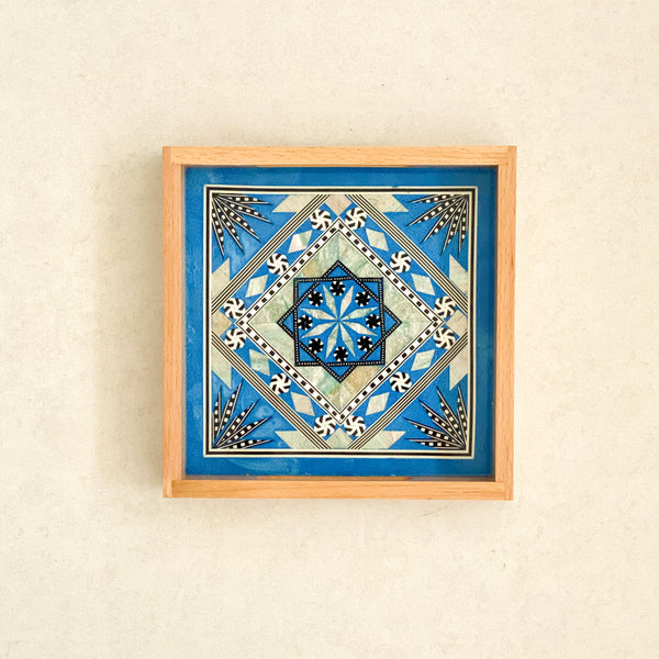 Arabesque Tray - Turquoise