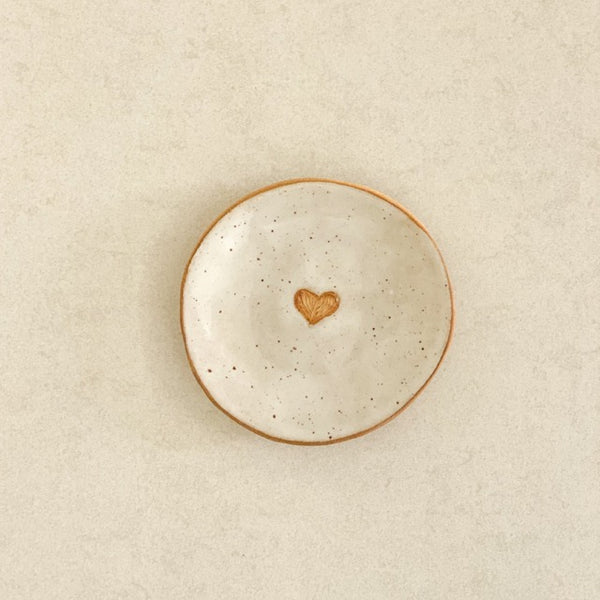 Handmade Heart Trinket Dish