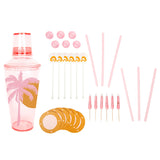 Cocktail Essentials Kit Desert Palms - Powder Pink