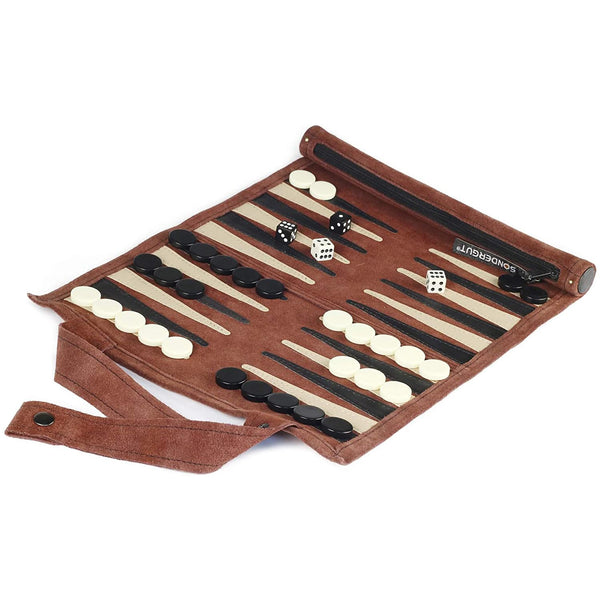 Roll-Up Backgammon Game