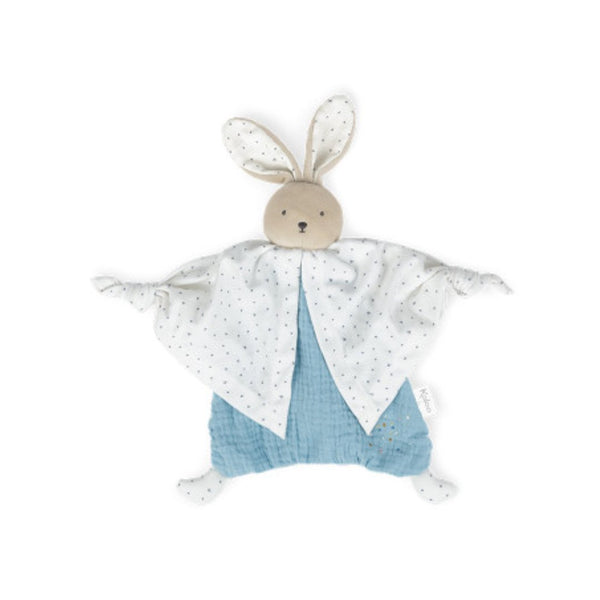 Organic Cotton Blue Doudou Rabbit - Kaloo