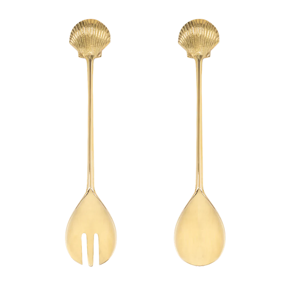 Shell Salad Servers - À la